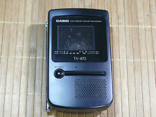 CASIO MINI PORTABLE TV TV-470. MADE IN JAPAN. FOR PARTS OR REPAIR., usado comprar usado  Enviando para Brazil