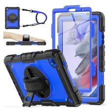 Capa azul durável para tablet Samsung A7 Lite 8,7 polegadas com suporte e alça de mão comprar usado  Enviando para Brazil