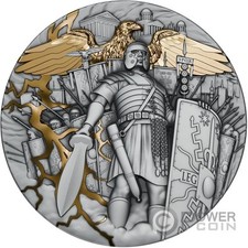 Moeda de prata ROMAN LEGION 2 Oz US$ 5 Libéria 2025 comprar usado  Enviando para Brazil