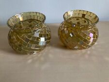 Partylite gold mosaic for sale  ABERDEEN