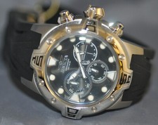 Invicta relógio masculino excursion cronógrafo mostrador preto poliuretano preto 14086 comprar usado  Enviando para Brazil