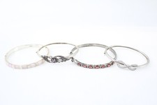 Sterling silver bangles for sale  LEEDS