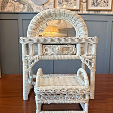 White wicker doll for sale  Humboldt