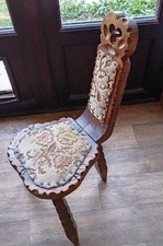 Vintage upholstered spinning for sale  NORWICH