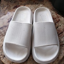 White rubber mules for sale  TEIGNMOUTH