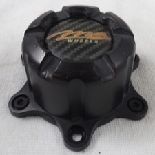 Tampas de centro de roda personalizadas pretas planas MB # C-324-3 comprar usado  Enviando para Brazil