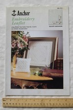 Anchor embroidery leaflet for sale  STOKE-ON-TRENT