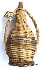Ancienne bouteille osier d'occasion  Tigy