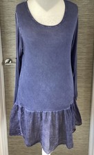 Lagenlook dress indigo for sale  LONDON