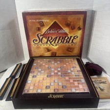 Vintage scrabble deluxe for sale  Crystal Lake