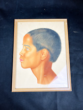 Tableau aquarelle portrait d'occasion  Bayonne