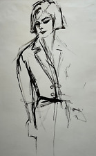 Portrait femme dessin d'occasion  Pluvigner