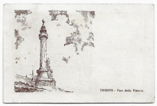 CARTOLINA DI TRIESTE ,FARO DELLA VITTORIA - MON. ROMANO VENETI - VENEZIA GIULIA na sprzedaż  Wysyłka do Poland