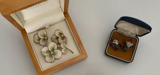 Vintage enamel flower for sale  CONWY