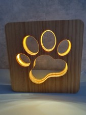 Holz led nachtlicht gebraucht kaufen  Unnau