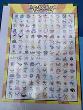 Poster vintage pokemon usato  Ravenna