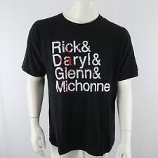Camiseta grande The Walking Dead TWD Production Crew Rick Daryl Glenn Michonne segunda mano  Embacar hacia Argentina