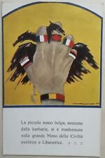 Cartolina mano propaganda usato  Roma