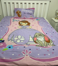 Usado, Capa Doona cama de solteiro pequena princesa com fronha combinando comprar usado  Enviando para Brazil