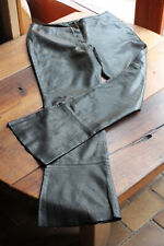 Schwarze vintage lammlederhose gebraucht kaufen  Nonnweiler