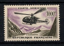 Mnh hélicoptère alouette d'occasion  Montmartin-sur-Mer