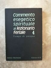 Commento esegetico spirituale usato  Milano