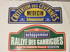 Lot plaques rallye d'occasion  Montpellier-