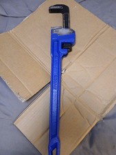 Usado, KOBALT Heavy Duty 24" mandíbula de aço forjado por gota chave de tubo de ferro fundido, muito bom estado usado 4" boca comprar usado  Enviando para Brazil