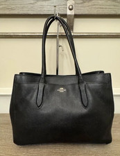 Bolsa tote Coach preta de couro pebbled comprar usado  Enviando para Brazil