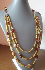 Collana donna pietre usato  Italia