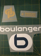 Flocage sponsor platine d'occasion  Montfort-l'Amaury