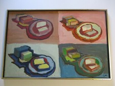 1970 painting expresionist for sale  San Diego