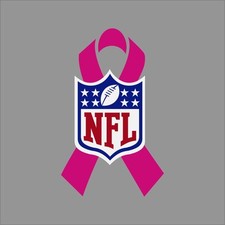 Nfl logo pink for sale  Mount Pleasant