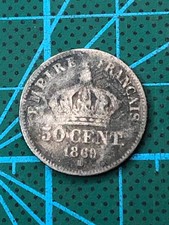 Centimes argent napoleon d'occasion  Aiguillon