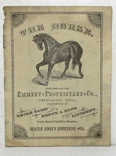 1880s booklet horse for sale  West Peterborough