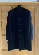 Herrenmantel schwarz wolle gebraucht kaufen  Reinheim