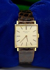 Vintage Relógio Masculino Patek Philippe Geneve Quadrado Ouro Amarelo 18K ref. 3430 comprar usado  Enviando para Brazil