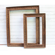 Handmade Display Mirror Frame decorativo de madeira esculpida parede do espelho pendurado 2, usado comprar usado  Enviando para Brazil