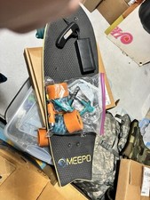 MEEPO Campus Skate Elétrico com Controle Remoto 4 Velocidades Ex. Estado com rodas extras comprar usado  Enviando para Brazil