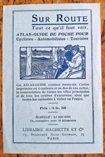 1910 publicite route d'occasion  Paris XI