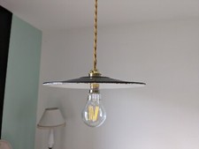 Suspension vintage industriell d'occasion  Biganos