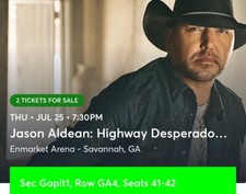 Pit concert tickets for sale  Savannah