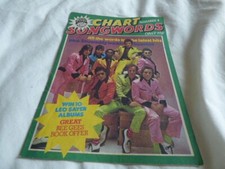 Chart songwords may for sale  THETFORD