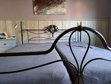 Französisches eisenbett 180x2 gebraucht kaufen  Mömlingen