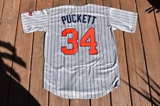 Nueva camiseta de béisbol Kirby Puckett Minnesota Twins gris a rayas para hombre (3X) XXXL segunda mano  Embacar hacia Mexico