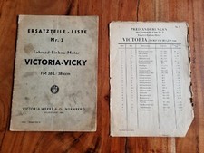 Ersatzteile liste victoria gebraucht kaufen  Bergneustadt