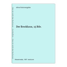 Brockhaus 15 bde gebraucht kaufen  Krefeld