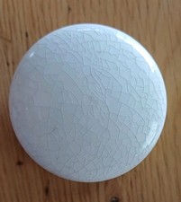 Cream crackle glaze for sale  KENDAL