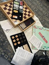 Monopoly scrabble wood for sale  East Setauket