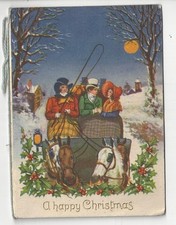 Vintage christmas card for sale  NANTWICH